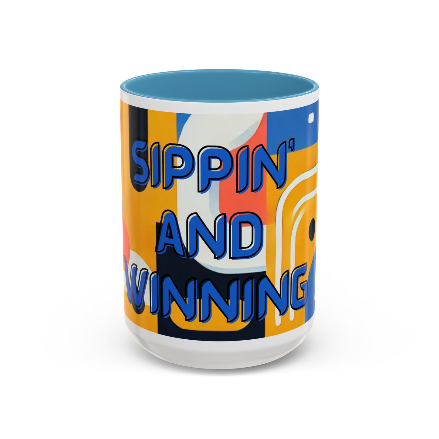 Sippin’ & Winning" Mug – Success, Confidence & Motivation
