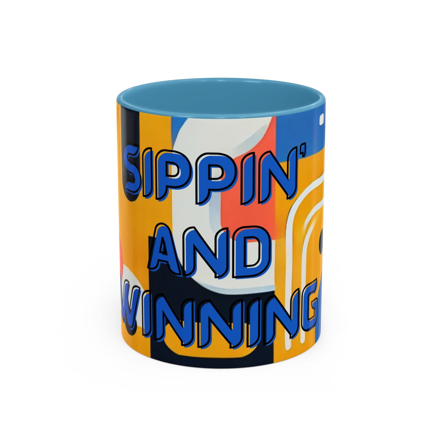 Sippin’ & Winning" Mug – Success, Confidence & Motivation