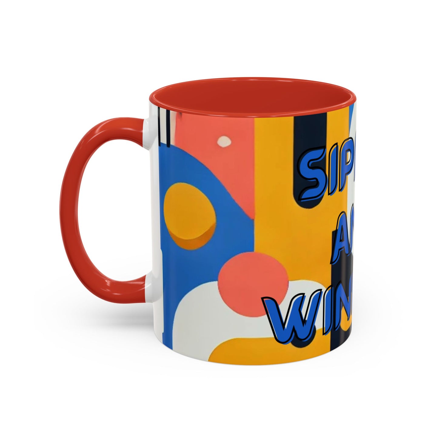 Sippin’ & Winning" Mug – Success, Confidence & Motivation