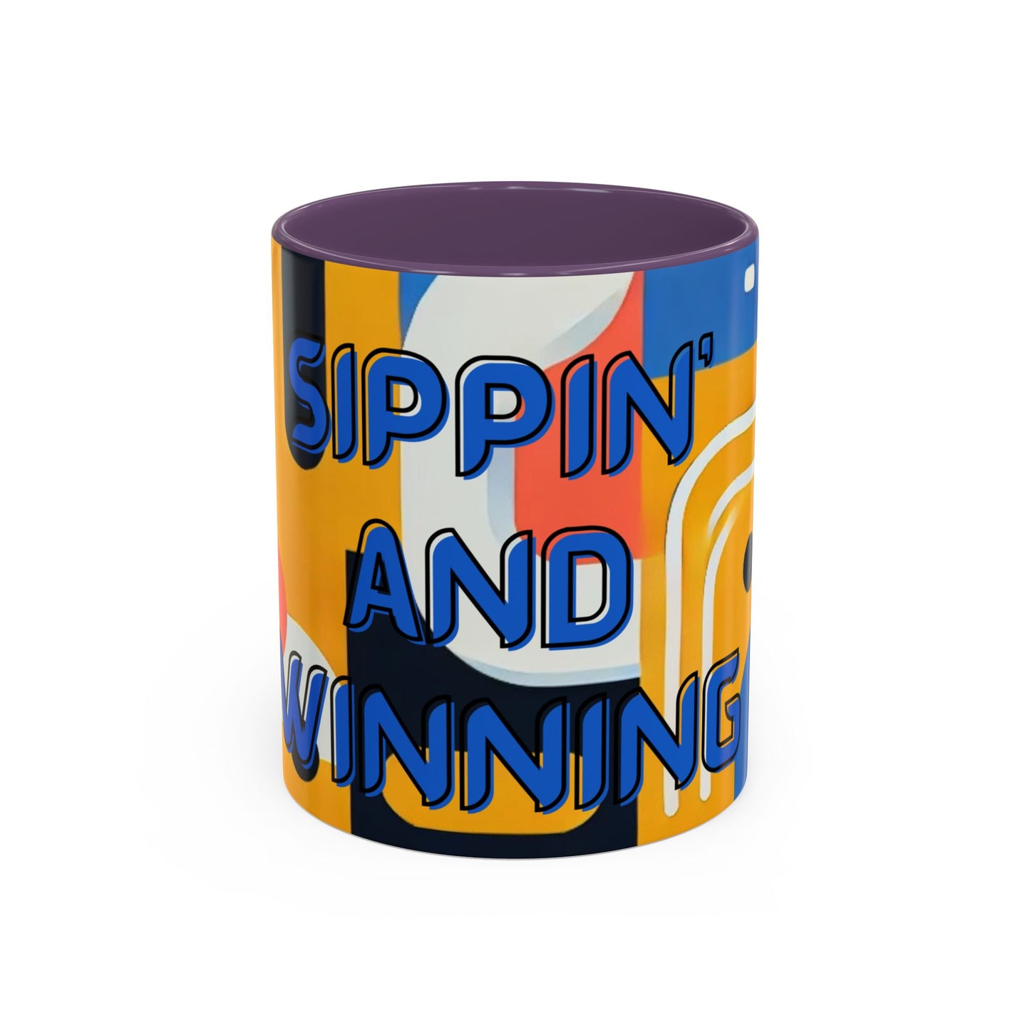 Sippin’ & Winning" Mug – Success, Confidence & Motivation