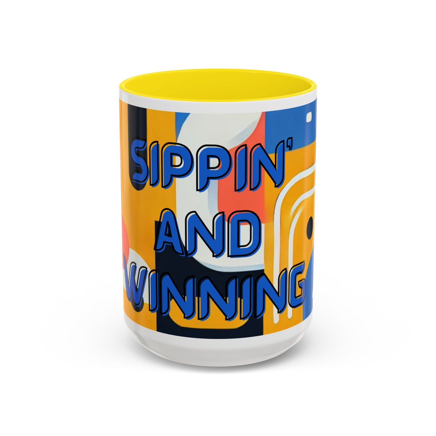 Sippin’ & Winning" Mug – Success, Confidence & Motivation