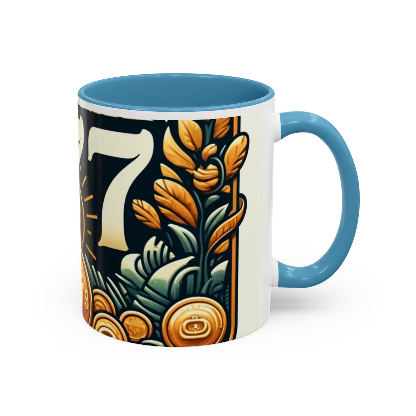 777" Angel Number Mug – Luck, Abundance & Spiritual Alignment