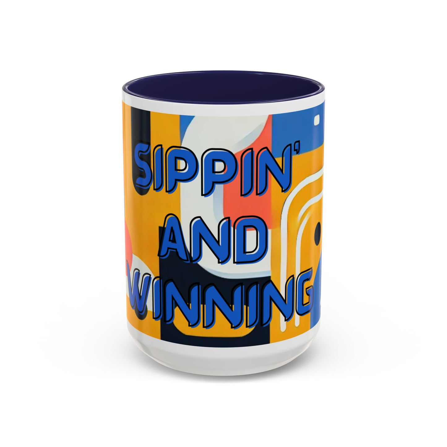 Sippin’ & Winning" Mug – Success, Confidence & Motivation