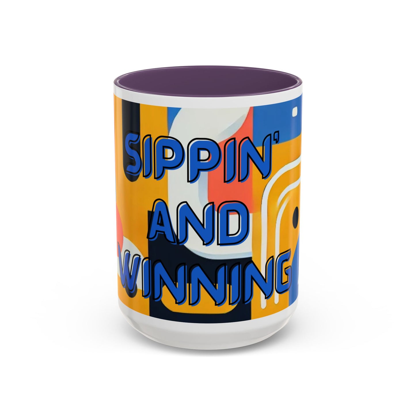 Sippin’ & Winning" Mug – Success, Confidence & Motivation