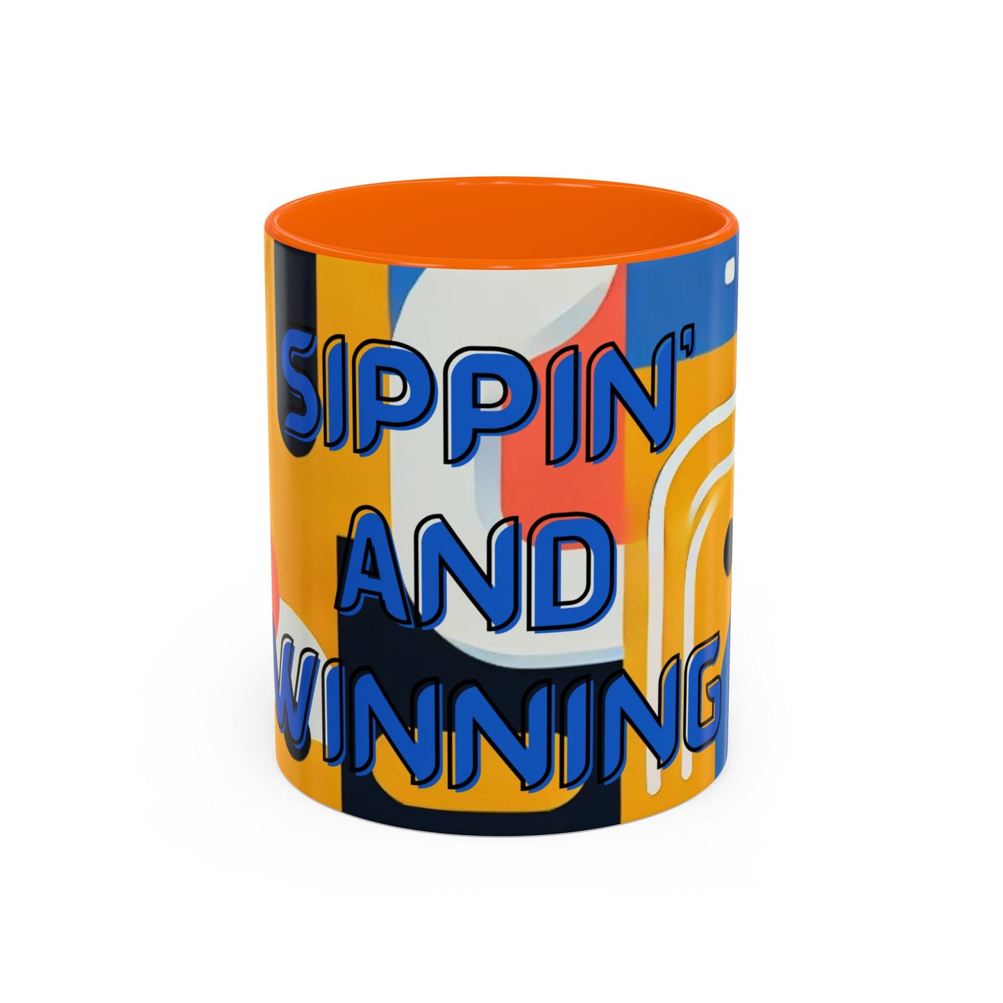 Sippin’ & Winning" Mug – Success, Confidence & Motivation
