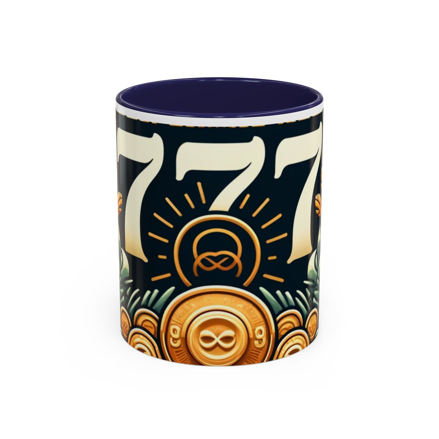 777" Angel Number Mug – Luck, Abundance & Spiritual Alignment