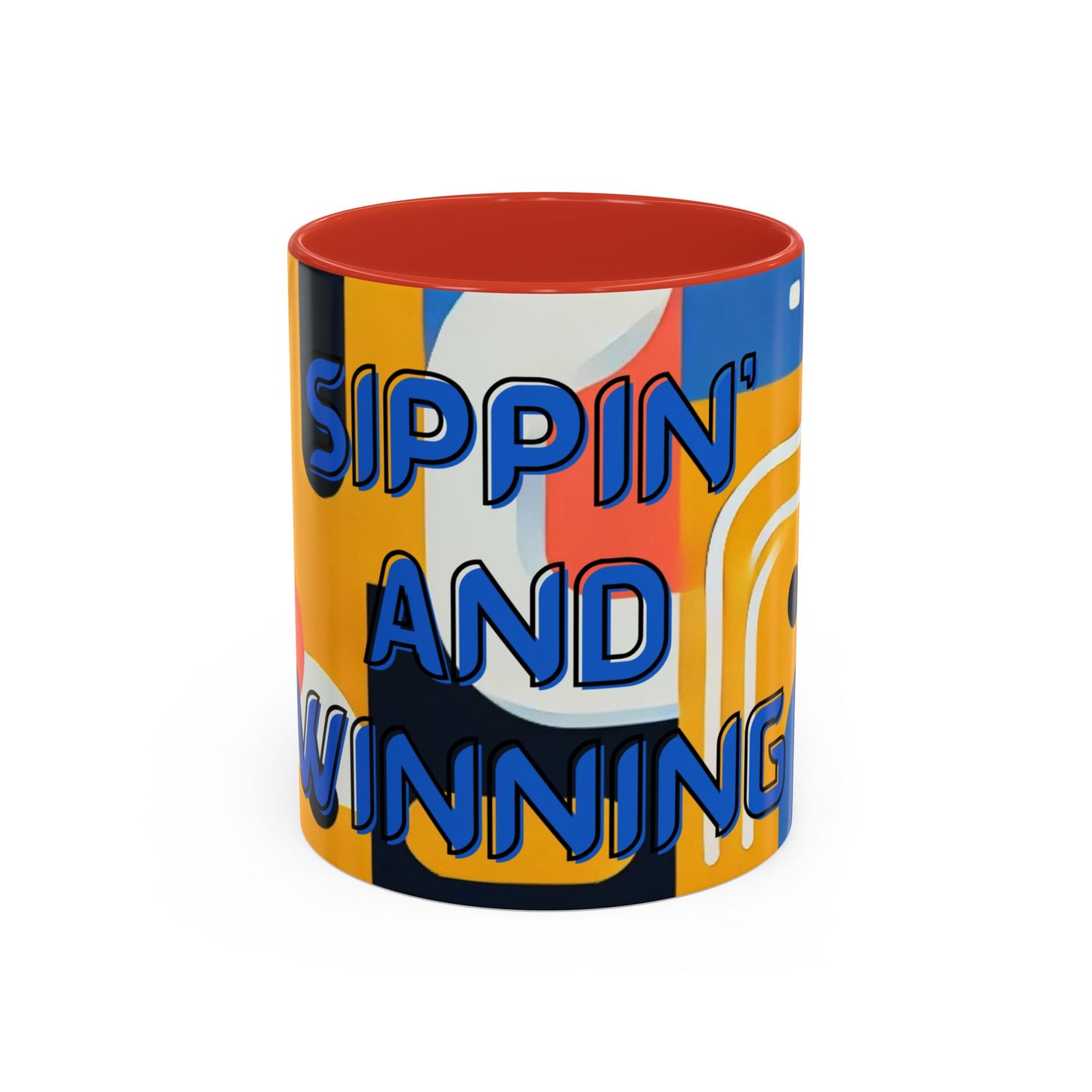 Sippin’ & Winning" Mug – Success, Confidence & Motivation
