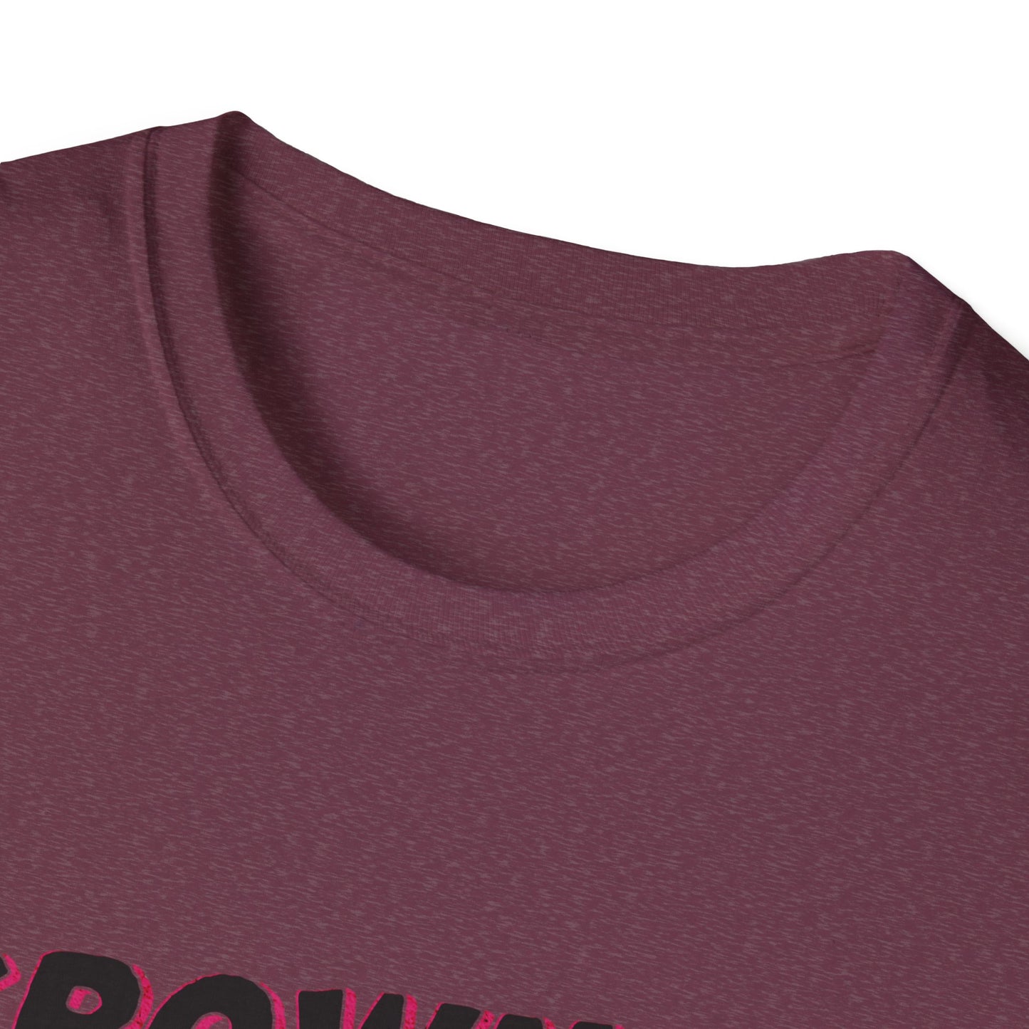 Crowned and Confident Unisex Softstyle T-Shirt - Empowering Graphic Tee for Self-Expression