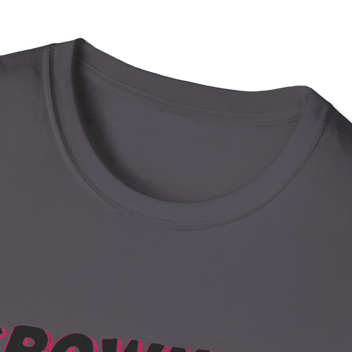 Crowned and Confident Unisex Softstyle T-Shirt - Empowering Graphic Tee for Self-Expression
