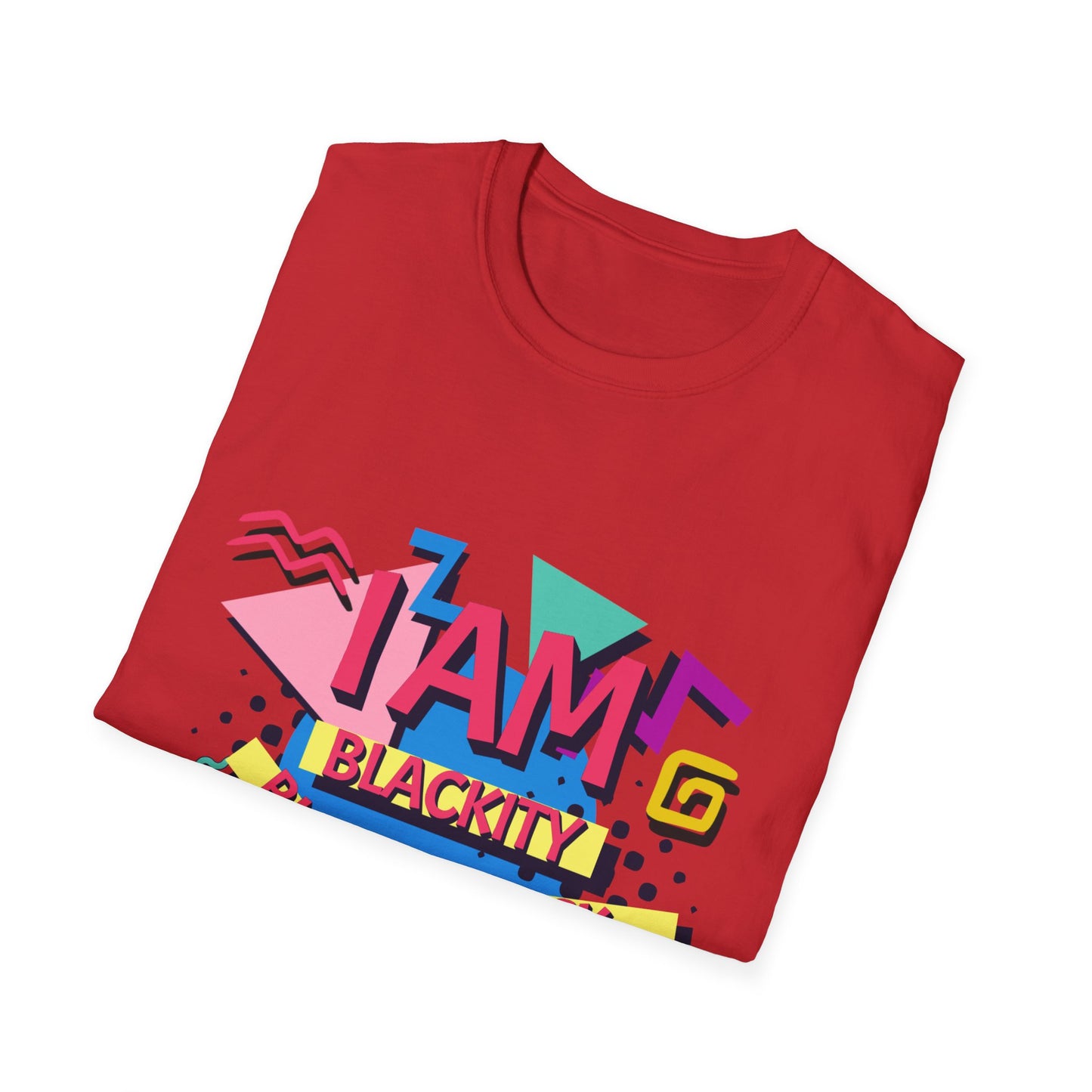 I AM Blackity Unisex Softstyle T-Shirt - Celebrate Black Culture
