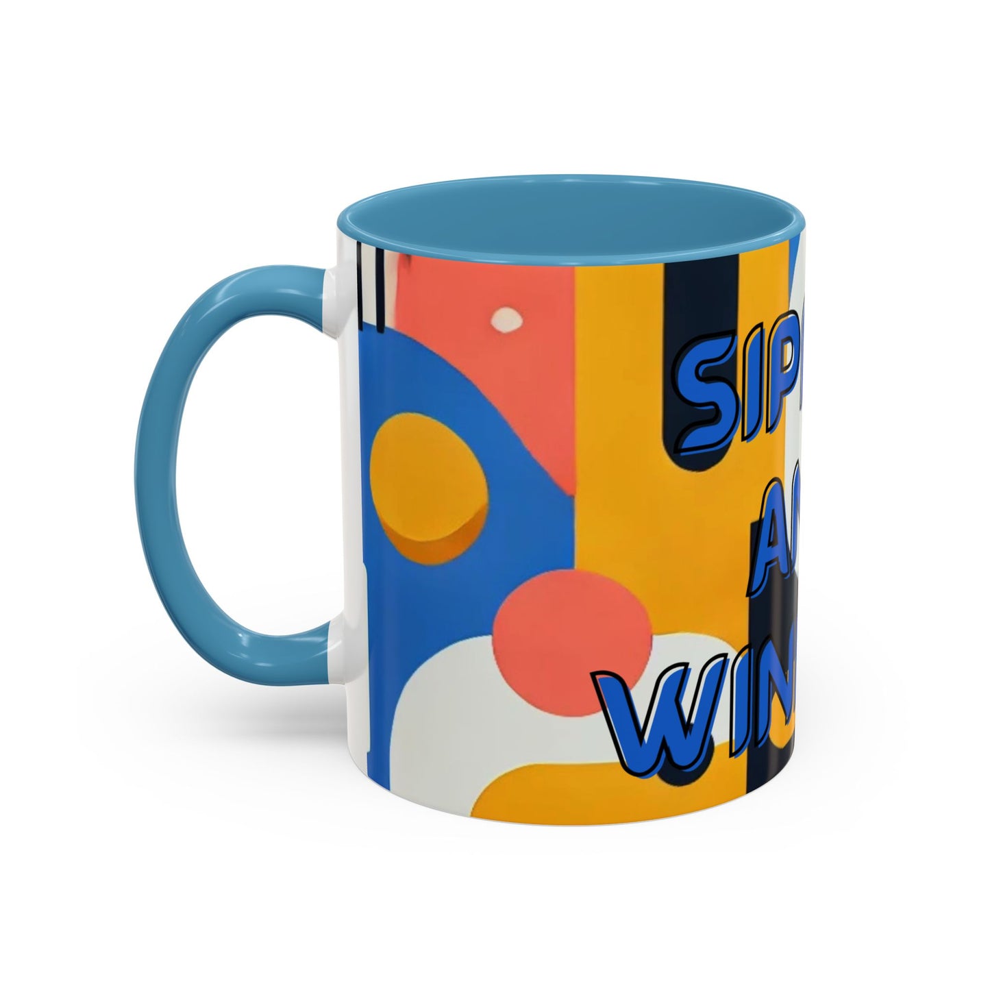 Sippin’ & Winning" Mug – Success, Confidence & Motivation