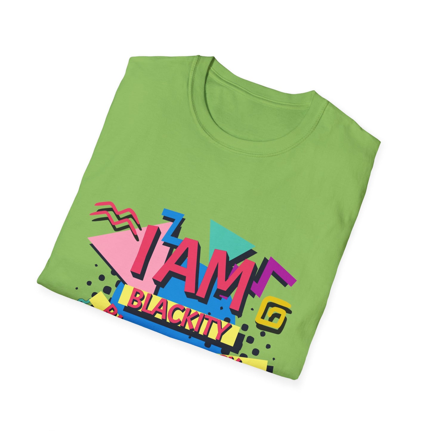 I AM Blackity Unisex Softstyle T-Shirt - Celebrate Black Culture