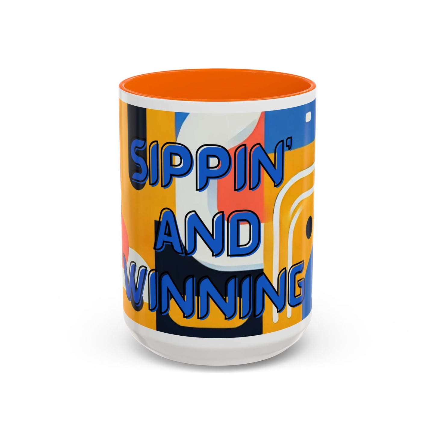 Sippin’ & Winning" Mug – Success, Confidence & Motivation