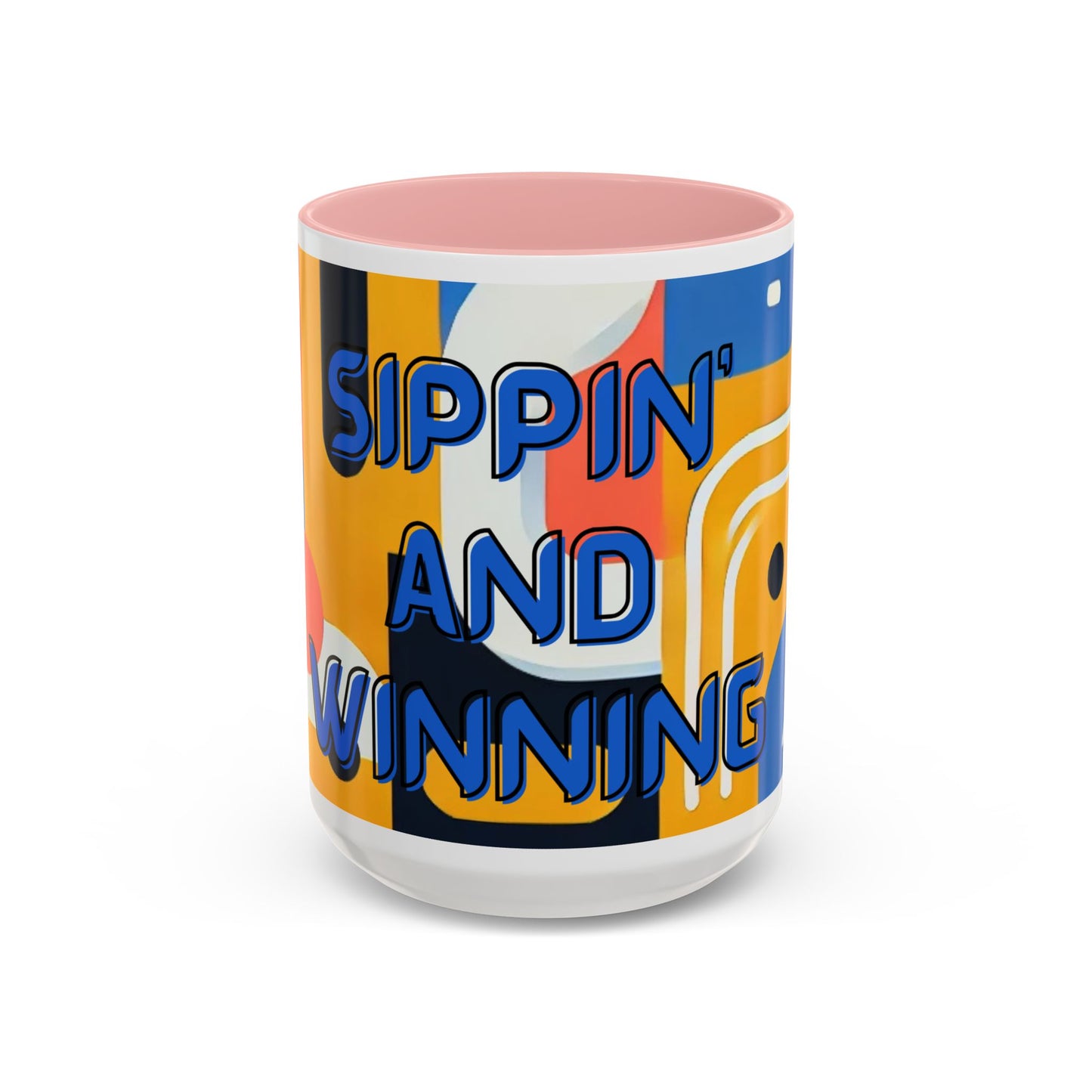 Sippin’ & Winning" Mug – Success, Confidence & Motivation