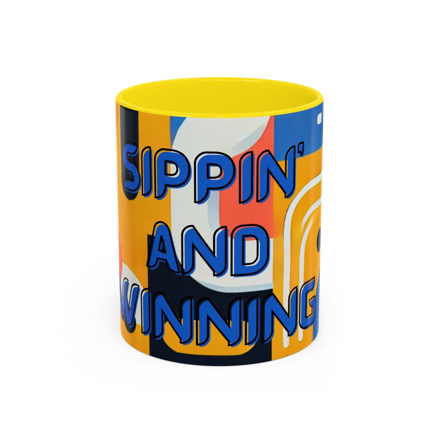 Sippin’ & Winning" Mug – Success, Confidence & Motivation
